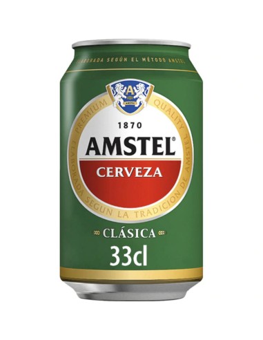 CERVEZA AMSTEL LATA CLASICA VE