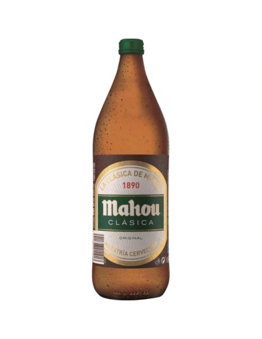 CERVEZA MAHOU CLASICA 1L. 4,8