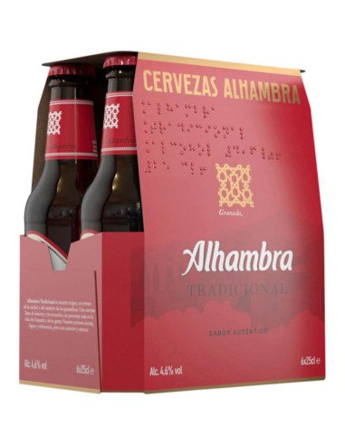 CERVEZA ALHAMBRA 1/4 PK6