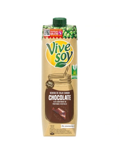 LECHE VIVESOY CHOCOLATE BRIK 1L