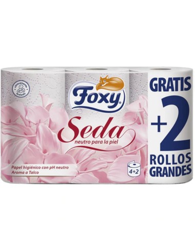 FOXY PAPEL HIG. 4+2R.SEDA BLAN