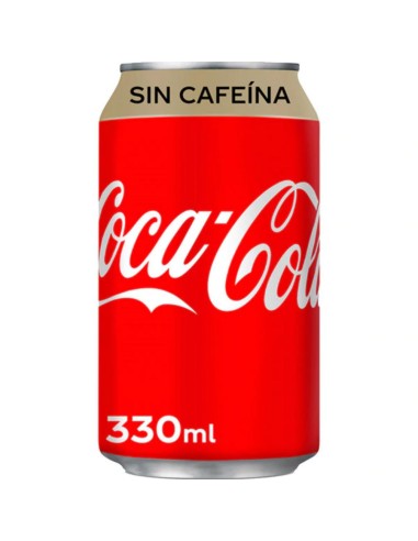 COCA COLA LATA 33CL.SIN CAFEIN