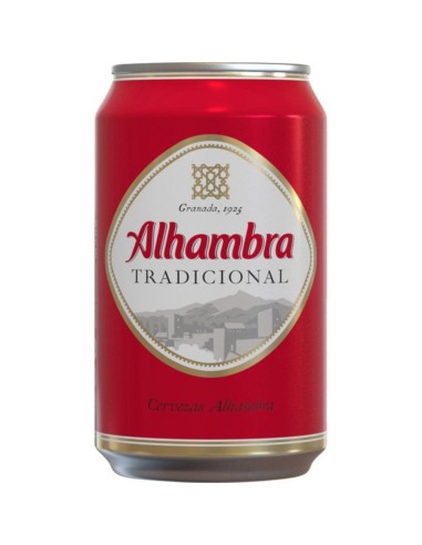 CERVEZA ALHAMBRA BOTE 33CL