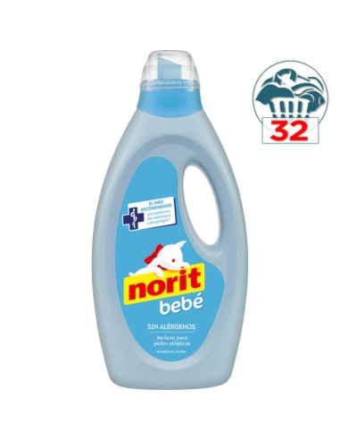 NORIT DET.BEBE 1,125L. 32L.