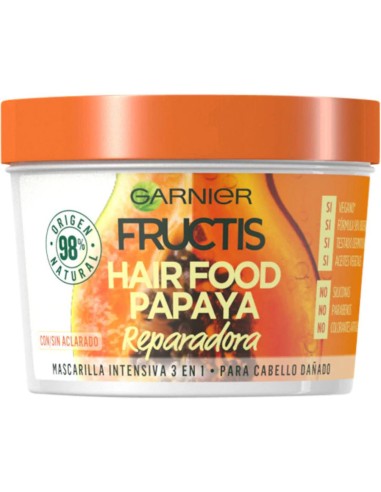 FRUCTIS HAIRFOOD MASC.PAPAYA