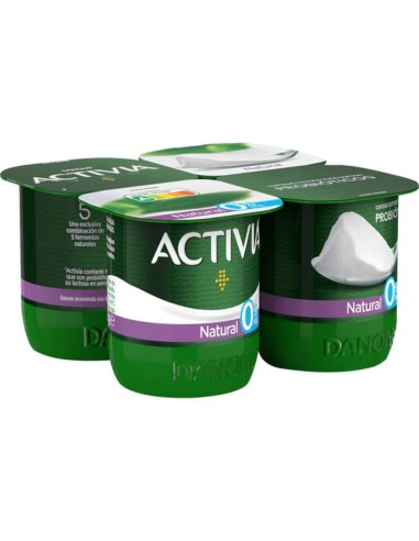 Activia Desnatado Natural x4