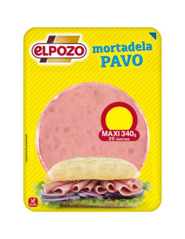 MORTADELA PAVO TP 300G EL POZO