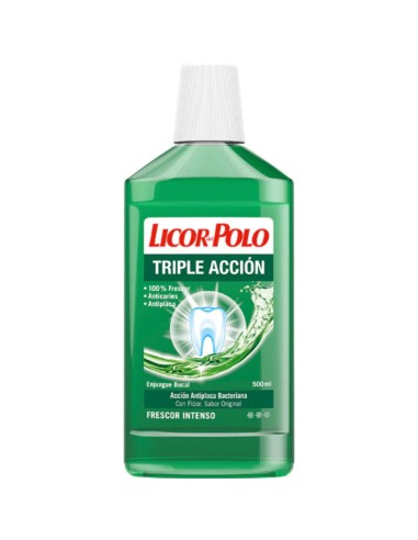 L.POLO ENJUAGUE 500ML.TRIPLE