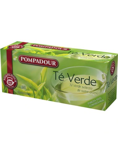 TE POMPADOUR VERDE  25UDS.PAQU