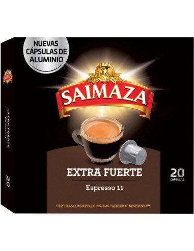CAFE SAIMAZA CAPS 20U.EXTRAFUE