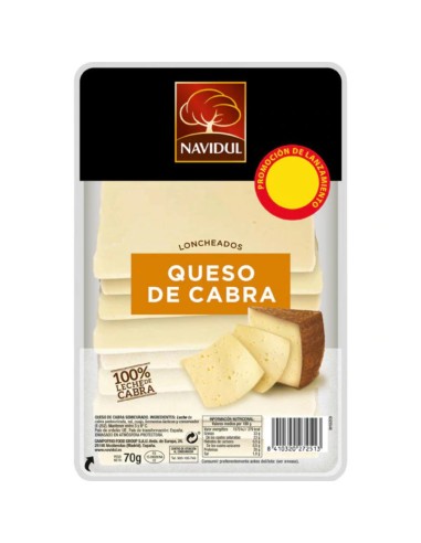 QUESO CABRA SEMICURADO NAVIDUL L 70G