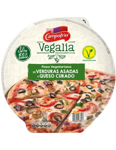 PIZZA VERDURAS ASADAS VEGALIA CAMPOFRIO 360GRS