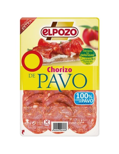 EL POZO CHORIZO PAVO EXTRA LONCHAS