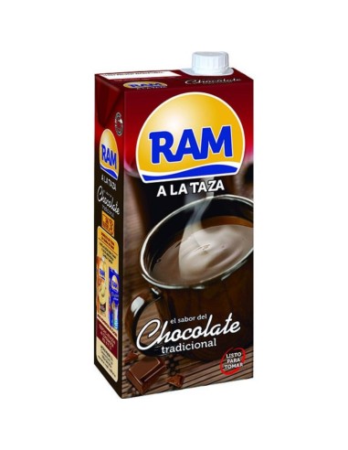 CHOCOLATE A LA TAZA LÍQUIDO RAM 1L