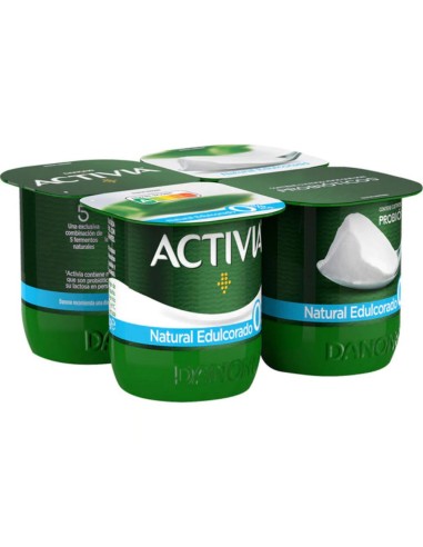 Activia Natural 0% Edulcorado x4