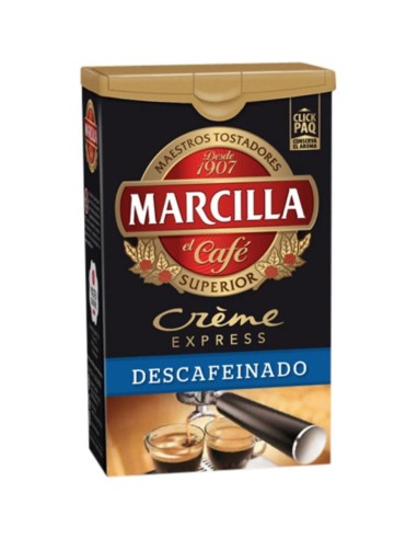 CAFE MARCILLA CREME EXPRESS DESCAFEINADO 250GRS