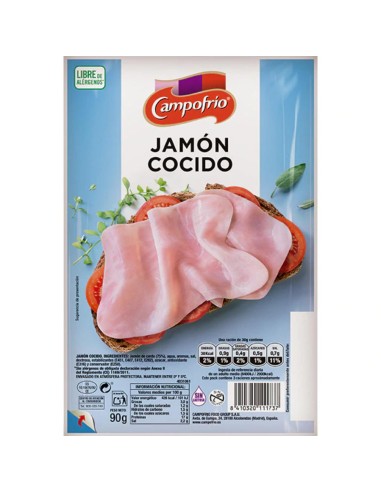 JAMON COCIDO CAMPOFRIO LON 75GRS