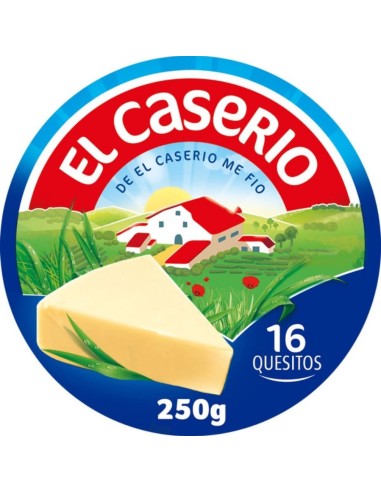 CASERIO QUESO PORCIONES 16 UD.