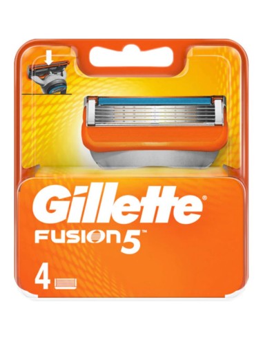 GILLETTE FUSION 5 4UDS.