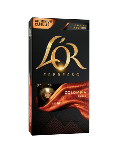 CAFE L´OR COLOMBIA 10CAPS.