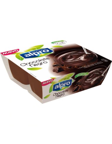 Alpro Postre Choco negro 4x125