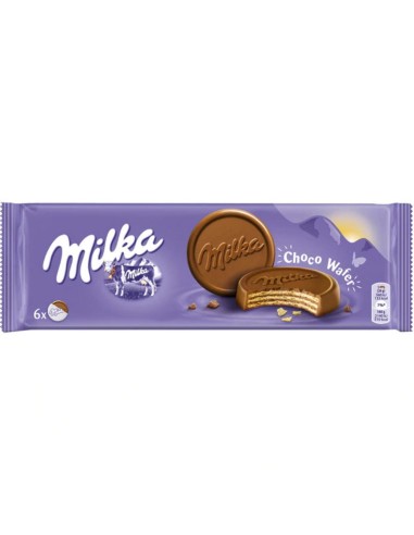 MILKA CHOCO WAFER LECHE180GRS