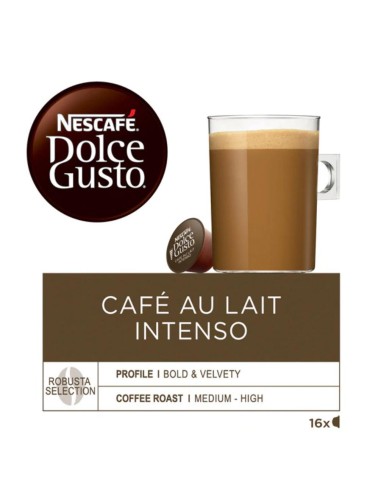 NESCAFE DOLCE GUSTO CAFE C/LECHE INTENSO 16CAPS