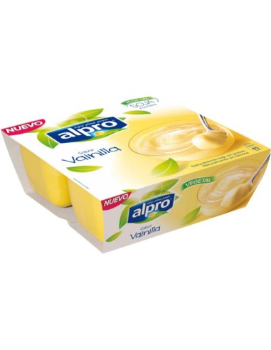 Alpro Postre Vainilla 4x125