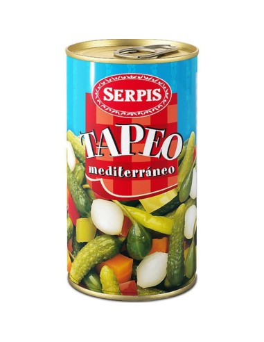 SERPIS TAPEO MEDITERRANEO LATA 300 G