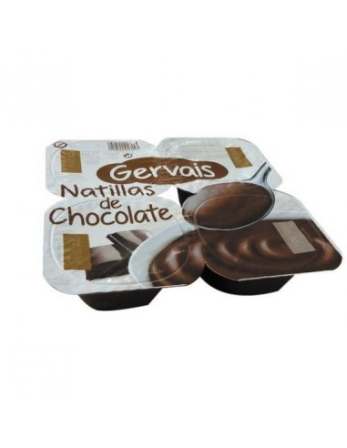 GERVAIS NATILLAS CHOCOLATE 4 U.