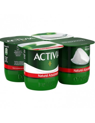 Activia Natural Azucarado x4