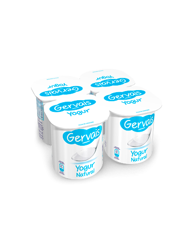 GERVAIS YOGURT NATURAL 4U.