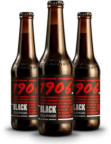 CERVEZA E.G.1906 BLACK 6X33CL