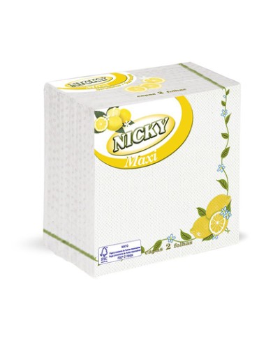 NICKY SERV.2C.MAXI LIMON 65UDS