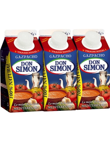 GAZPACHO D.SIMON BRICK 3X330ML