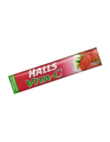 CARAMELOS HALLS STRABERRY S/A 10UDS 32GRS