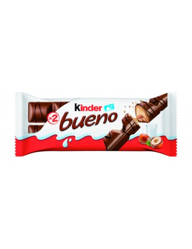 KINDER BUENO WHITE BARRITAS 39GRS