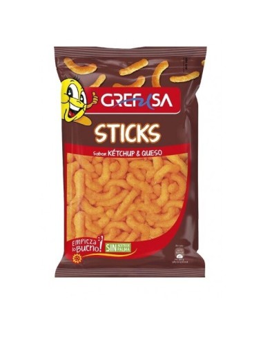 STICKS SABOR KETCHUP Y QUESO 120GRS