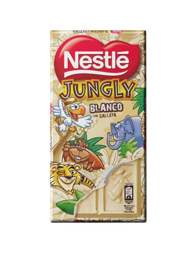 CHOCOLATE NESTLE JUNGLY WHITE125GR