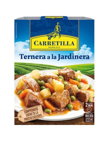 TERNERA A LA JARDINERA 275GRS CARRETILLA