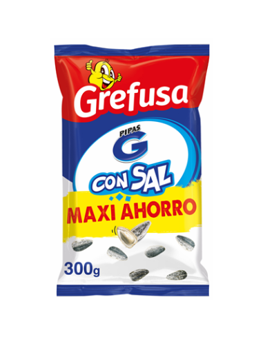 PIPAS G MAXI SAL 185G GREFUSA