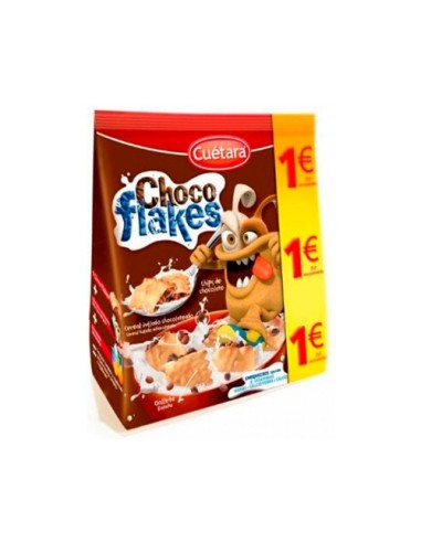 CHOCO FLAKES CUETARA 120GRS.