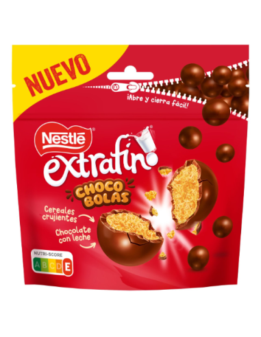 CHOCOLATE NESTLE EXTRAFINO BOLAS