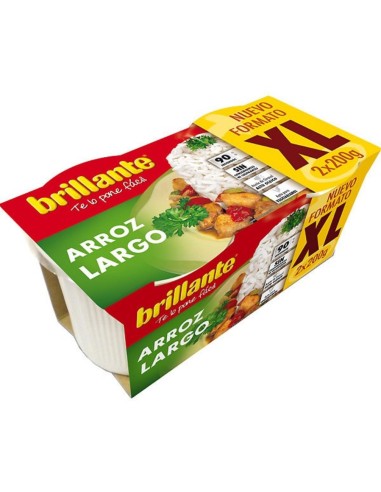 ARROZ BRILLANTE LARGO XL 2x200GR