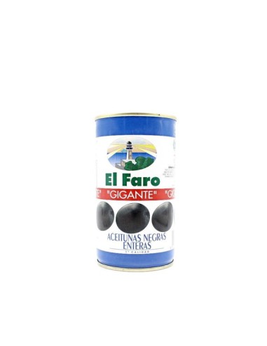 ACEITUNA FARO NEGRA GIGANTES 370GRS