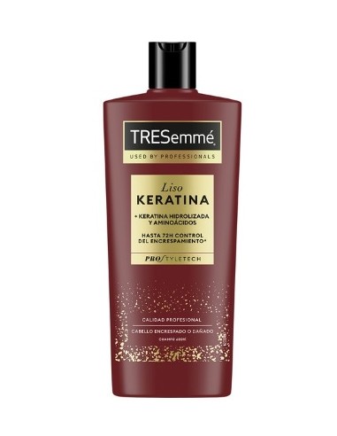 TRESEMME CHAMPU 685ML.LISO KERATIN