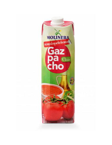 GAZPACHO ANDALUZ MOLINERA 1L.